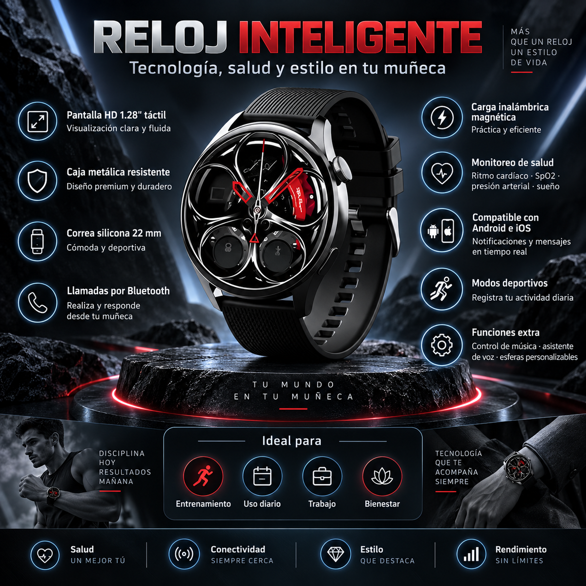 Reloj Inteligente Smartwatch