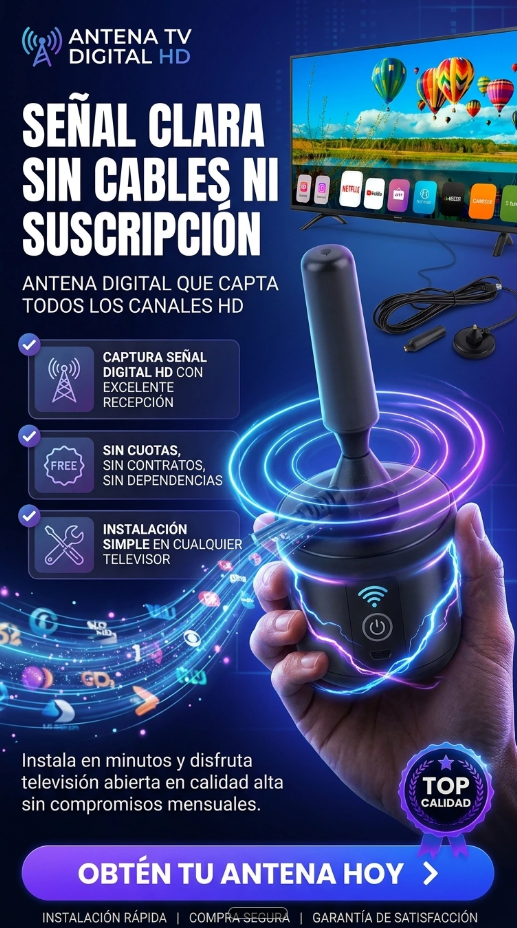 ANTENA TV DIGITAL HD
